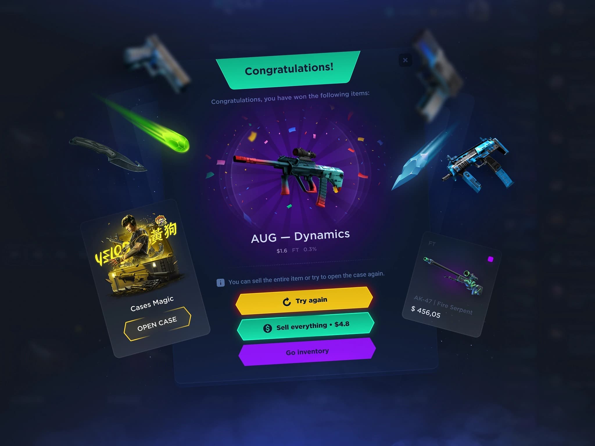 One-Click Asset Distribution